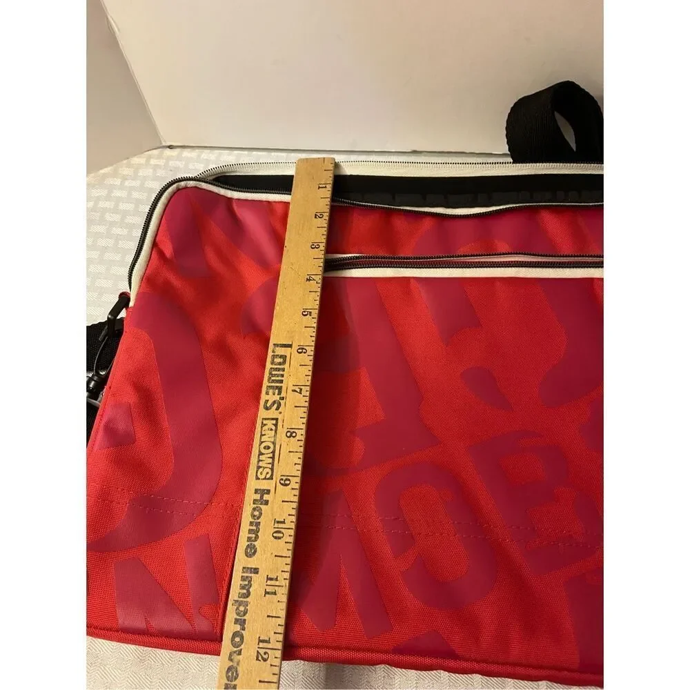 Golla zipper padded lap top‎ red/pink adjustable strap 15.5